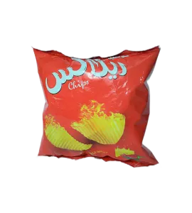 بطاطس ريلاكس بطعم الجبنة الحارة والذيذة 15 جم