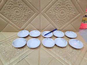 صحوان صغير ميلامين منقوش