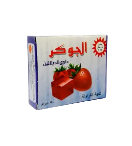 جيلي الجوكر بنكهه الفراولة 70 جم