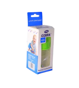 رضاعة اطفال كوبرا بيبي 60مل بلاستيك