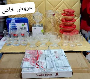 طقم من 31 قطعة زجاجية