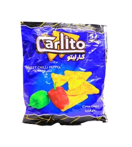 رقائق الذرة كارليتو فلفل حلو 55 جم