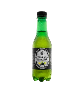 مشروب شعير قوة اسد  بنكهه العنب الاسود 330 مل