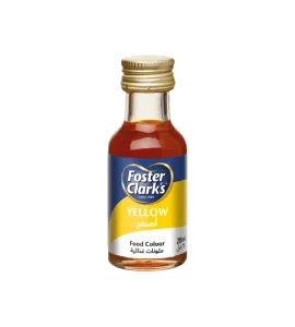 ملونات غذاء فوستر كلاركس بنكهه اصفر 28 مل