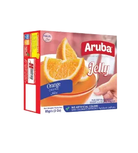 جيلي اروبا برتقال 85 جم باكت