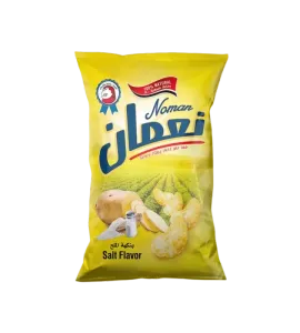 بطاطيس نعمان بنكهه الملح 125 جم