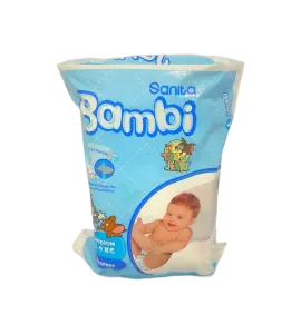 حفاظات بامبي سانيتا وسط رقم 3 عبوة 9