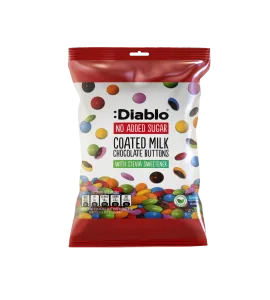 حلوئ ديابلو حبوب بالشكولاتة والحليب 40 جم