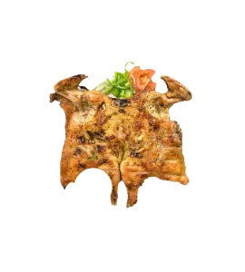 دجاج فحم مع التوابع