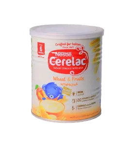 غذاء اطفال نستله سيريلاك قمح 400 جم علبه