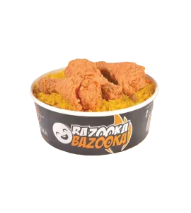 وجبة ريزو مع أفخاذ الدجاج ( تشيلي صوص )