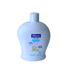 زيت للجسم هاي جين للاطفال يرطب البشرة  خالي من البارابين 300 مل