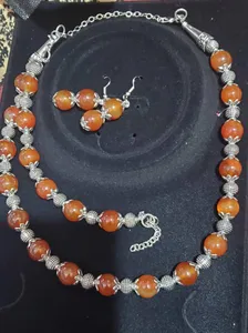 بدلات الفضة مع الاحجار الكريمة
