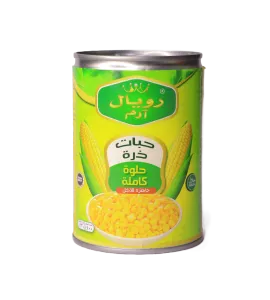 ذرة حلوة رويال ارم حبة كاملة 400 جم