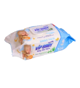 مناديل اطفال مبللة فيب 120منديل شدة