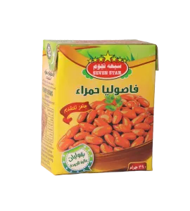 فاصولياء حمراء سبعه نجوم 390جم