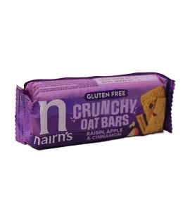 بسكويت نايرنز داجستف بالشوفان بالزبيب والقرفة التفاح خالي من الجولاتين 40 جم