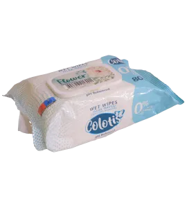 مناديل اطفال مبللة كولوتيس بيبي  80 منديل