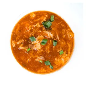 شوربة دجاج حار