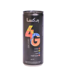 مشروب غازي مكسا فور جي  250 مل
