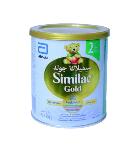 حليب اطفال سيملاك جولد رقم 2 400جم علبه