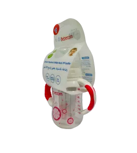 رضاعة بلاستيك بيبي كوم 210 مل رقم 876