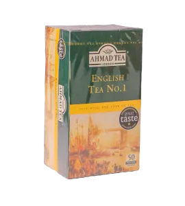 شاي احمد تي شاي انجليزي رقم 1  50 خيط 100 جم