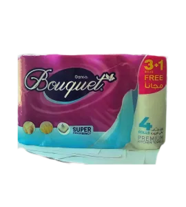 ورق نشاف بوكيه 25 سم × 45 متر 4 رول