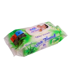 مناديل مبللة لارا للاطفال بلصبار 100قطعة