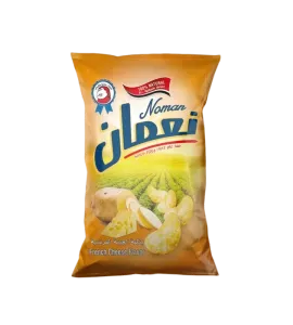 بطاطيس نعمان بنكهه الجبنة الفرنسية 125 جم