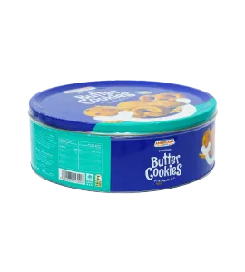 تـــ2 امريكانا بسكويت بتر كوكيز فاخر صفيح ازرق 908جرام