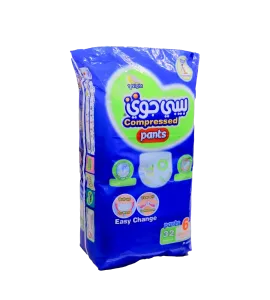 حفاظ اطفال بيبي جوي كلوت كبير جدا رقم (6 ) 32حب XXL