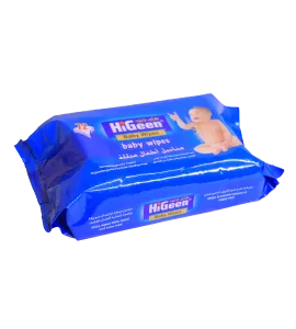 مناديل مبللة للاطفال هاي جين 72 منديل