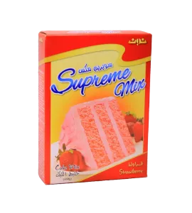 سوبرمكس خليط كيك فراولة 450جم