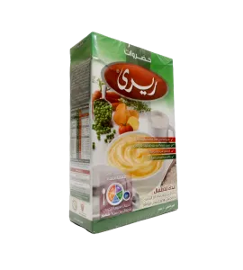 ارز اطفال ريري بالخضروات 200 جم باكت
