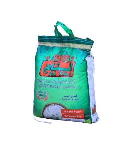 ارز بسمتي التاج سوبر ابيض 9 كجم قطمة