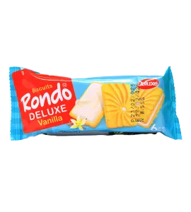 بسكويت روندو ديلوكس بحشوة كريمة الفانيليا 55.5 جرام