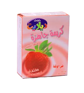 كريمة نون ديلايت جاهزة بالفراولة 72جم