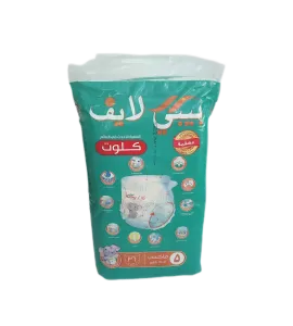 حفاظات بيبي لايف كلوت رقم 5 ماكسي 36حبة