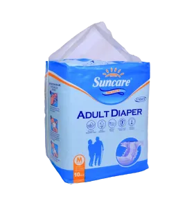 حفاظات كبار السن صن كير وسط عبوة 10 حبات