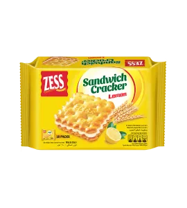 بسكويت زيس ساندويش بالليمون 10 قطع 180 جم