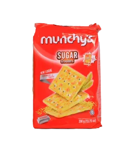 بسكويت منشيز كريكرز بالسكر 390جم