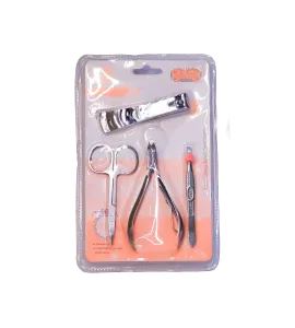 طقم مقصات اظافر ممتاز*4 رقم RNS-23-2-1250