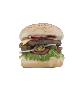 فاير ارمي برجر - لحم