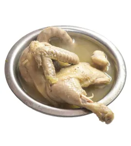 دجاج مسلوق