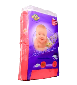 حفاظ اطفال بلاند بيبي وسط رقم ( 3 ) 60 حبة