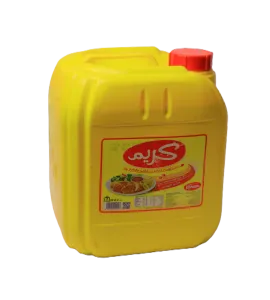 زيت كريم 8 لتر بلاستيك