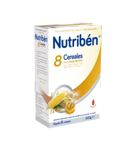 غذاء اطفال نوتريبن 8 انواع من الحبوب مع العسل  300 جم