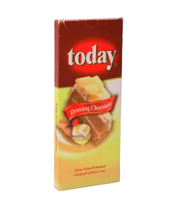 شوكولاتة توداي بيضاء ببديل زبدة الكاكاو 250 جم