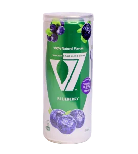 مشروب غازي فى سفن بنكهة التوت مع الفيتامينات 250 مل